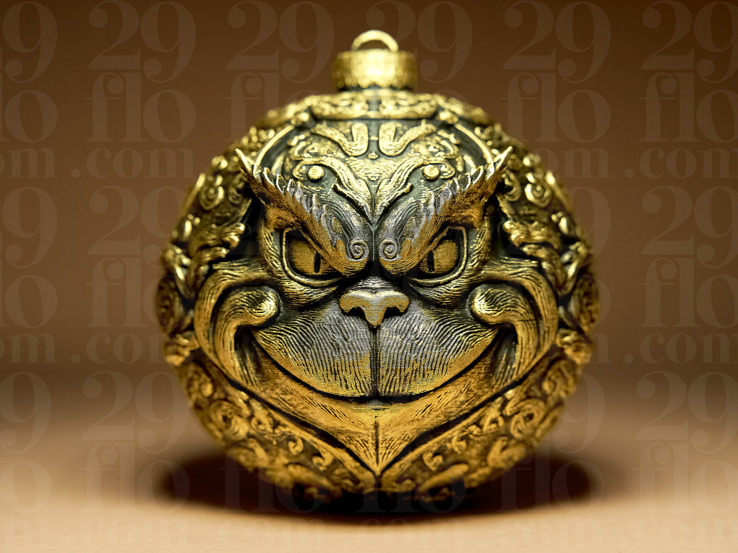 Palla di Natale con Grinch.