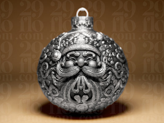 Palla di Natale con Babbo Natale