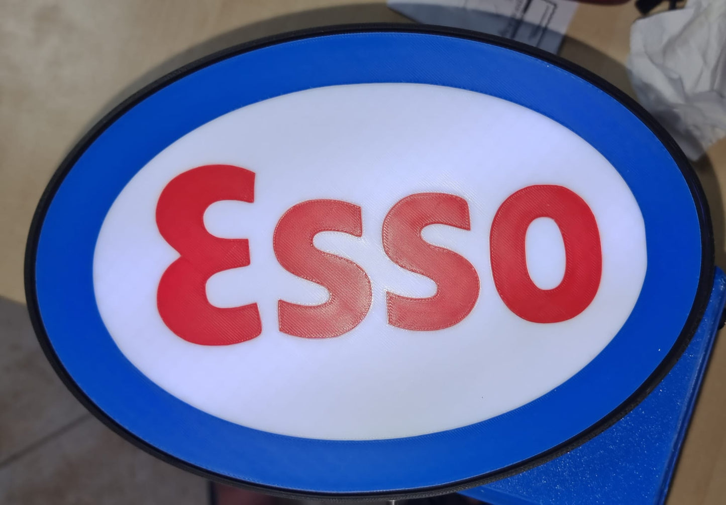 Lampada da Cameretta Insegna ESSO