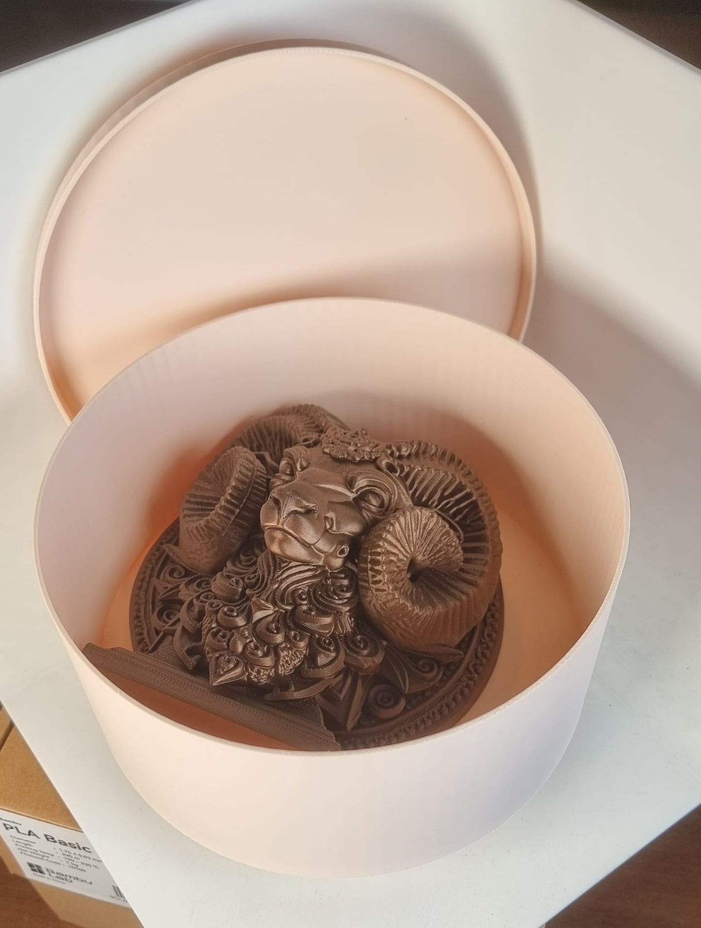 Scatola rotonda media