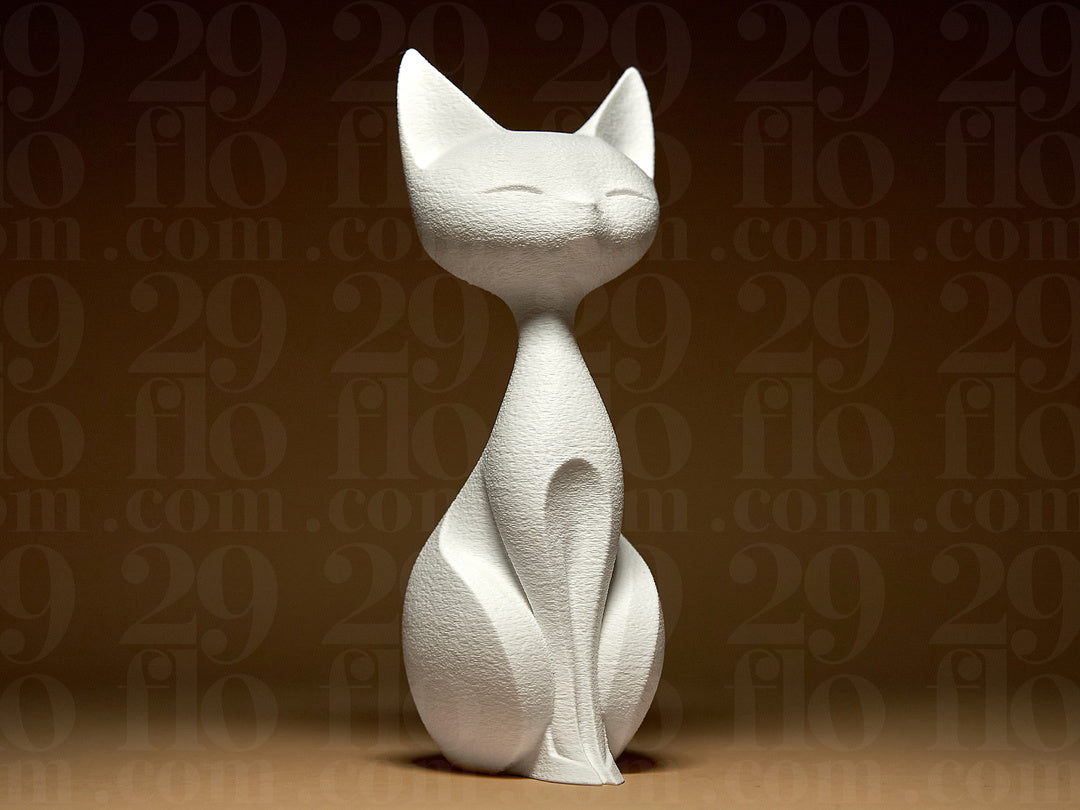 Elegante scultura di Gatto
