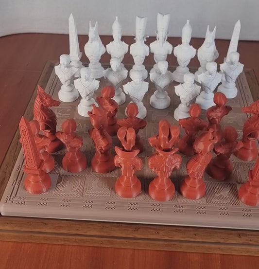 Set di Scacchi Vecchio Egitto